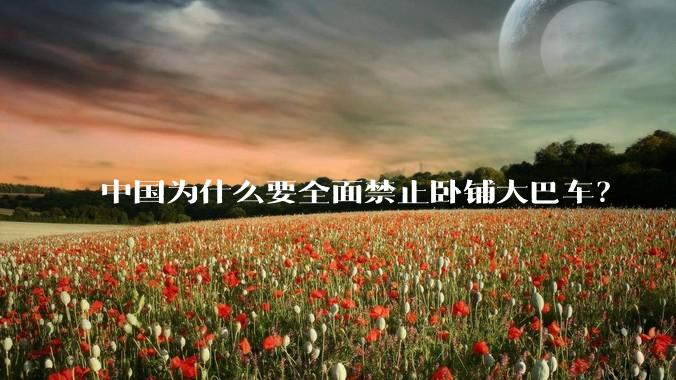 中国为什么要全面禁止卧铺大巴车？
